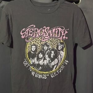 Aerosmith Graphic T-Shirt medium MD vintage